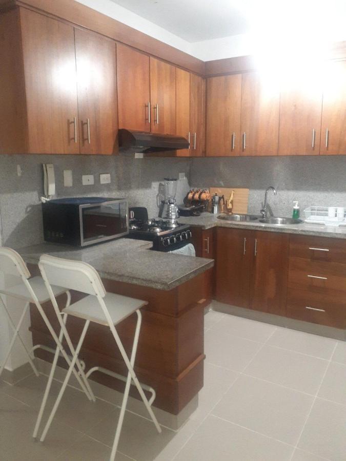 1er piso, 3 Habitaciones con piscina wifi, netflix Santiago De Los Caballeros Exterior foto
